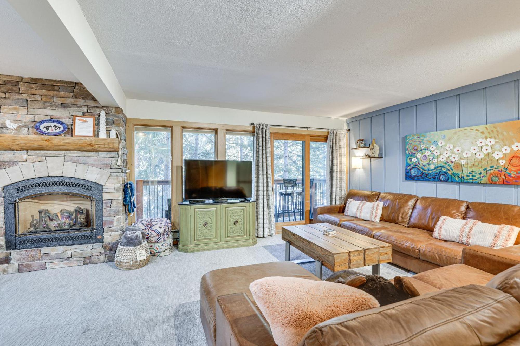 Snowdogs Breck Condo With Fireplace Walk To Lifts Брекенридж Экстерьер фото