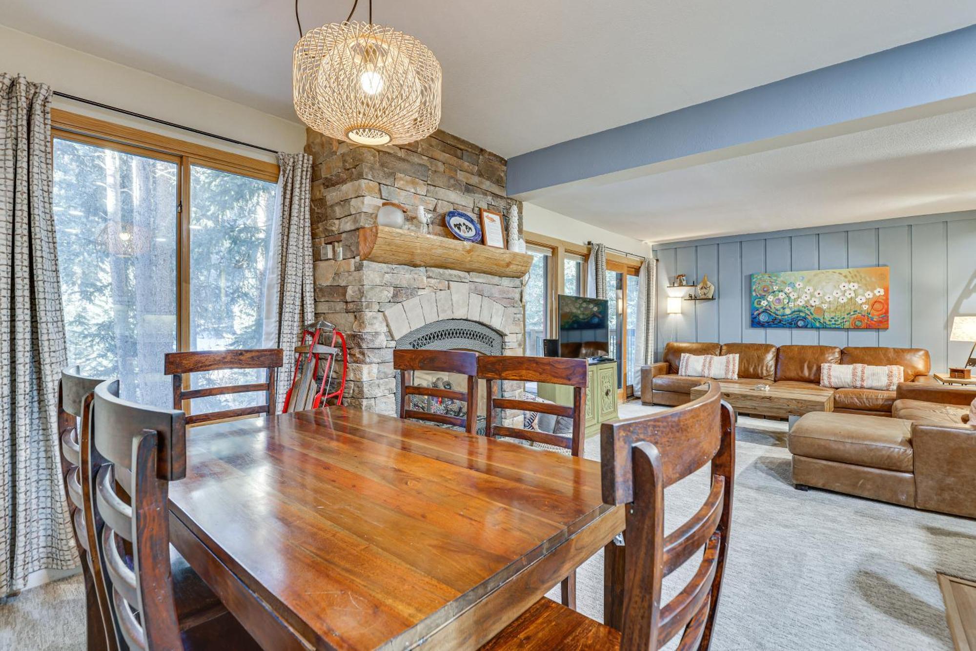 Snowdogs Breck Condo With Fireplace Walk To Lifts Брекенридж Экстерьер фото